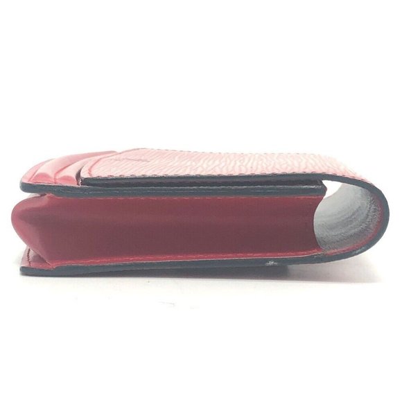 LOUIS VUITTON M52607 Epi Pochette Ceinture Tilsit Pouch only Bag Red - Picture 5 of 12
